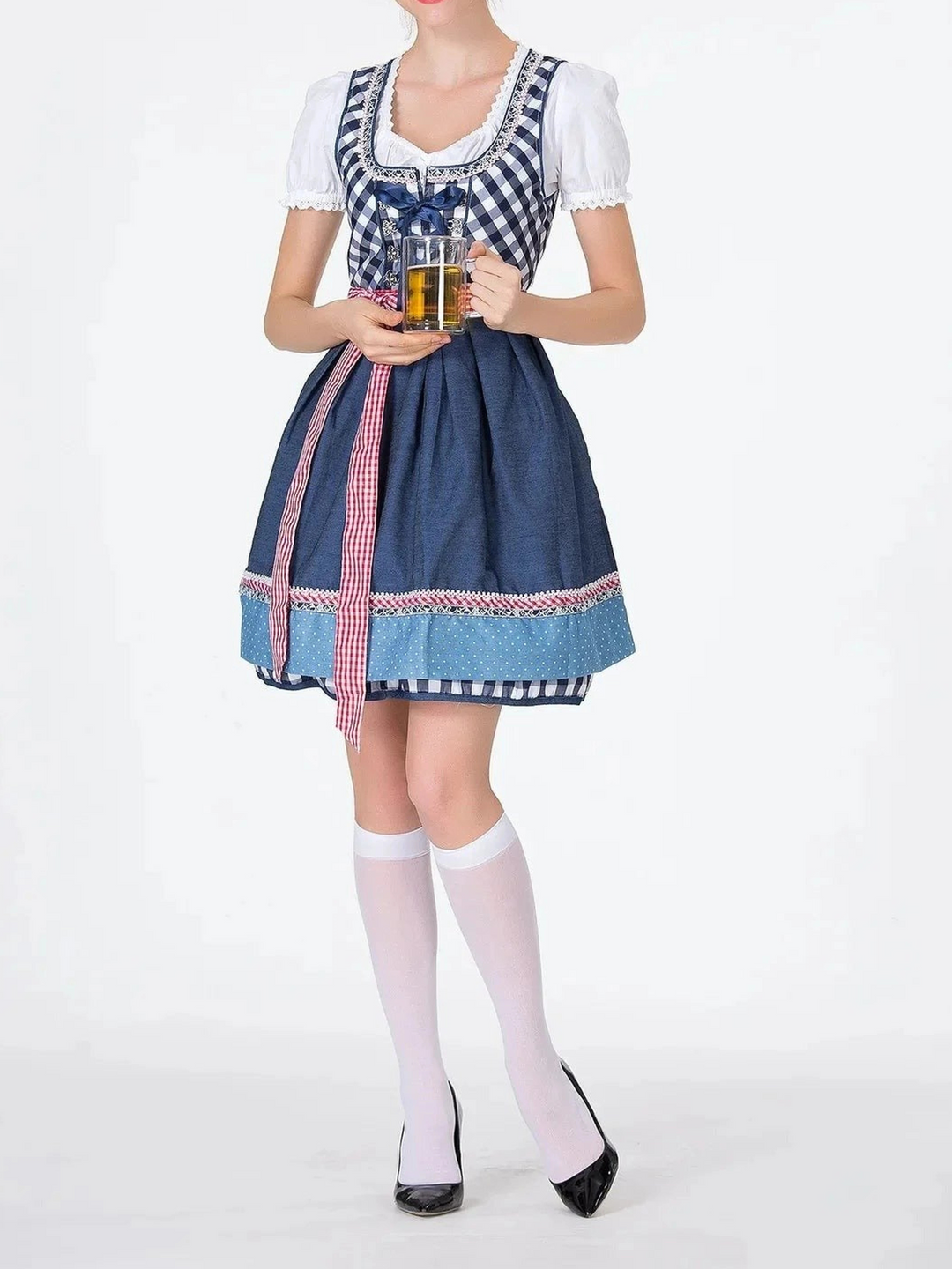 Φόρεμα Dirndl Μήκους Γόνατος | Oktoberfest